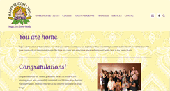Desktop Screenshot of happybuddhayoga.com